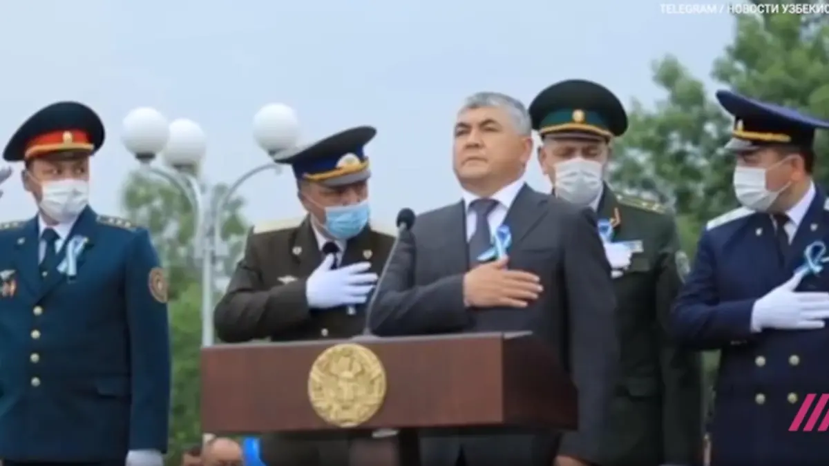 Militär von Usbekistan am Tag der Erinnerung