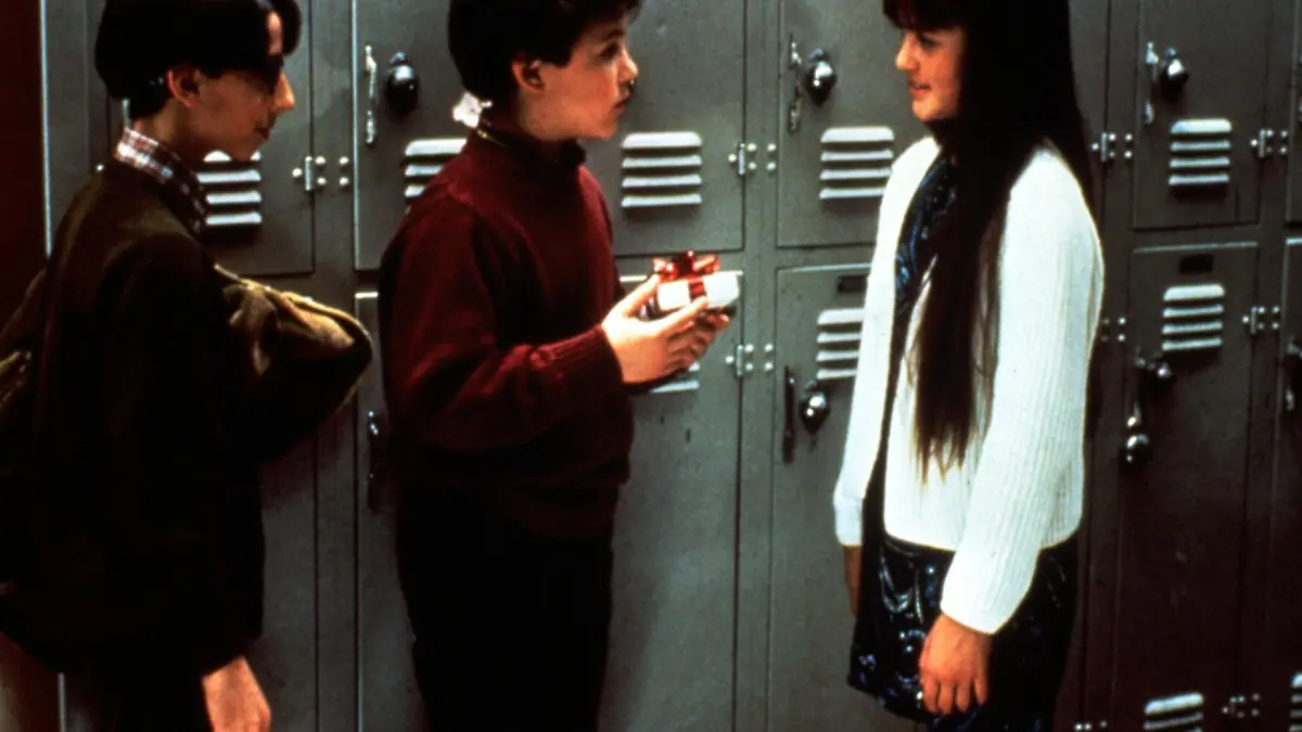 WONDER YEARS, 1988-93, Josh Saviano, Fred Savage, Danica McKellar, 1991 / USA / FILMFOTO / ARCHIVBILD 90ER / SCHAUSPIELER / SCHAUSPIELERIN / KINDERBILD / TV SERIE / DEUTSCHER FILMTITEL: WUNDERBARE JAHRE