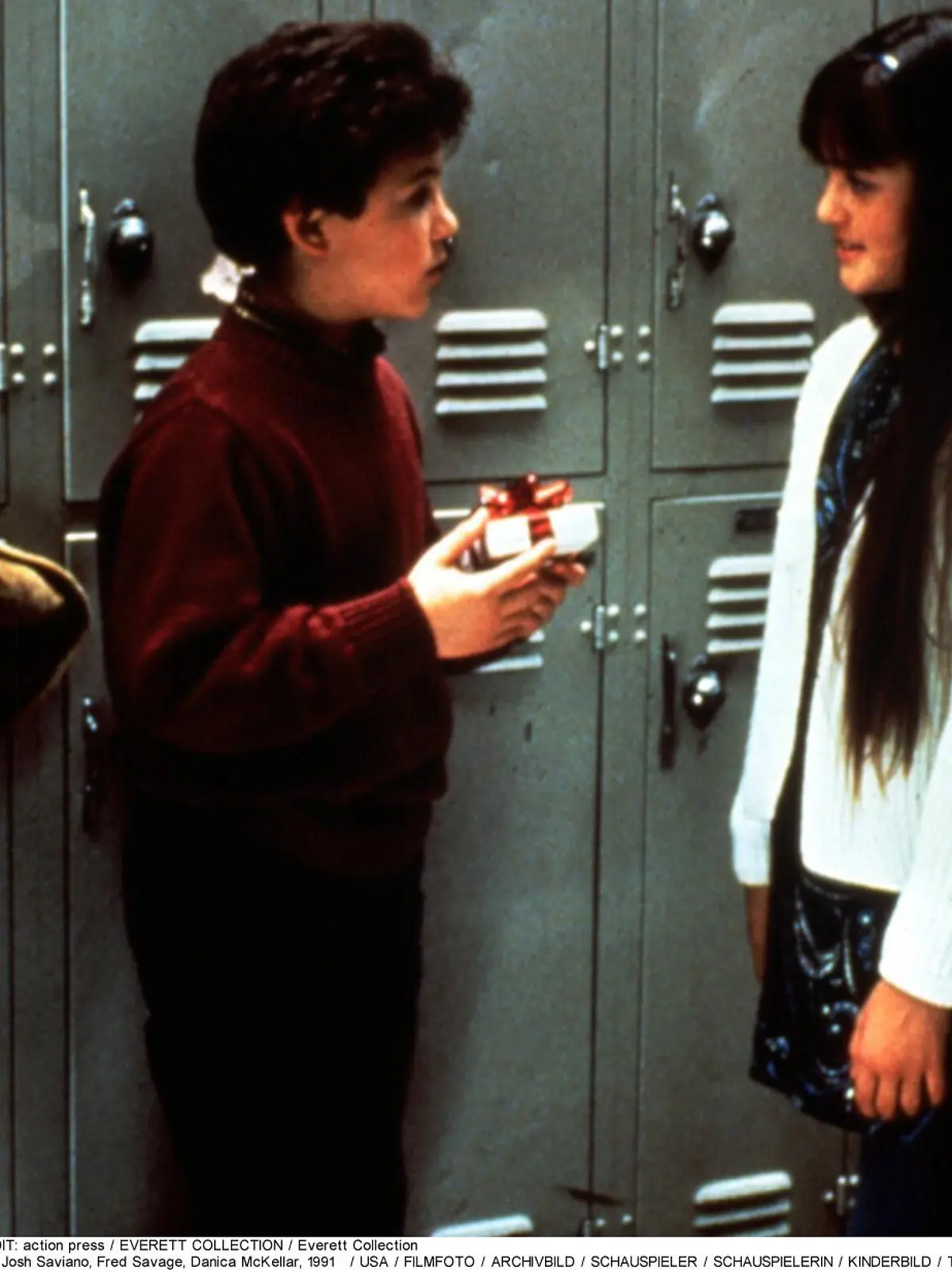 WONDER YEARS, 1988-93, Josh Saviano, Fred Savage, Danica McKellar, 1991 / USA / FILMFOTO / ARCHIVBILD 90ER / SCHAUSPIELER / SCHAUSPIELERIN / KINDERBILD / TV SERIE / DEUTSCHER FILMTITEL: WUNDERBARE JAHRE