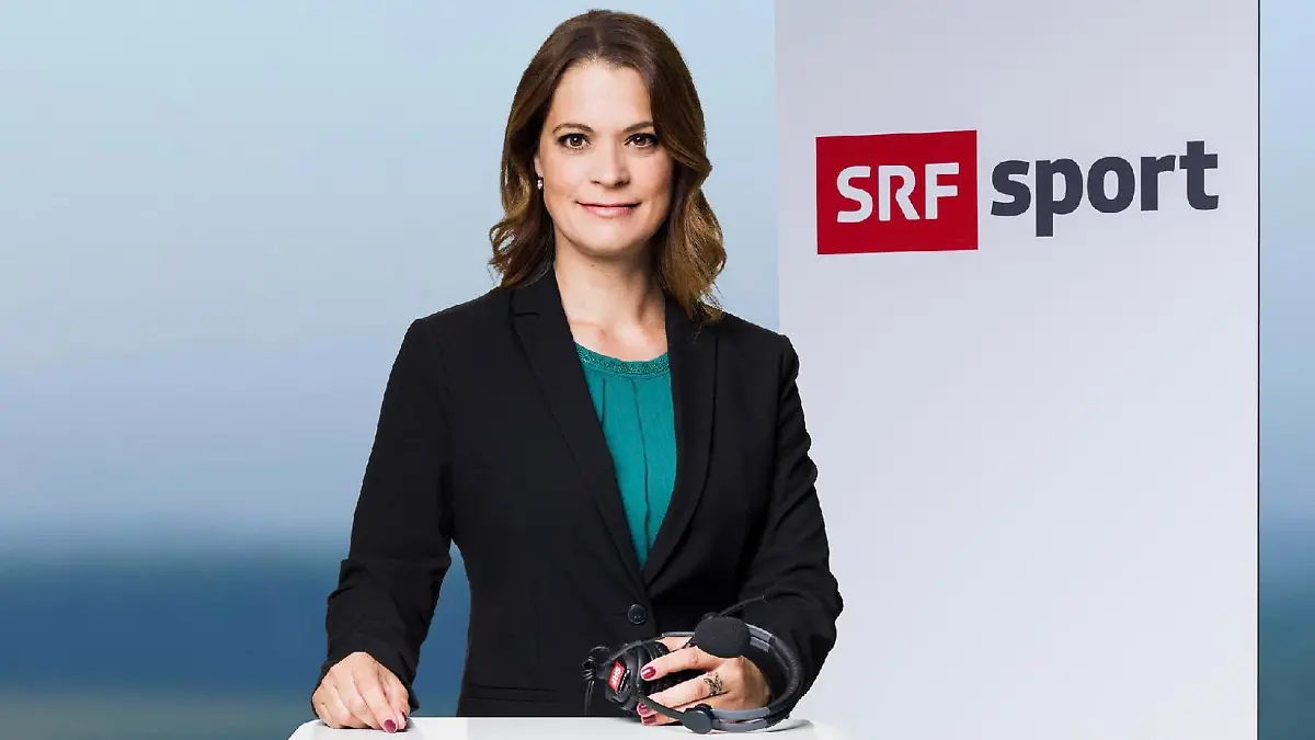 Michèle Schönbächler beim SRF Sport