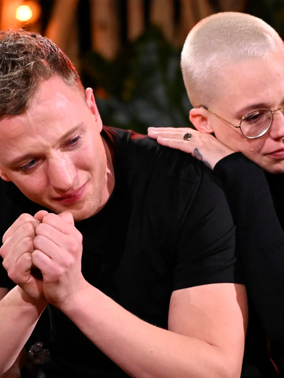 Joris und Stefanie Heinzmann am Tauschabend von Ian Hooper