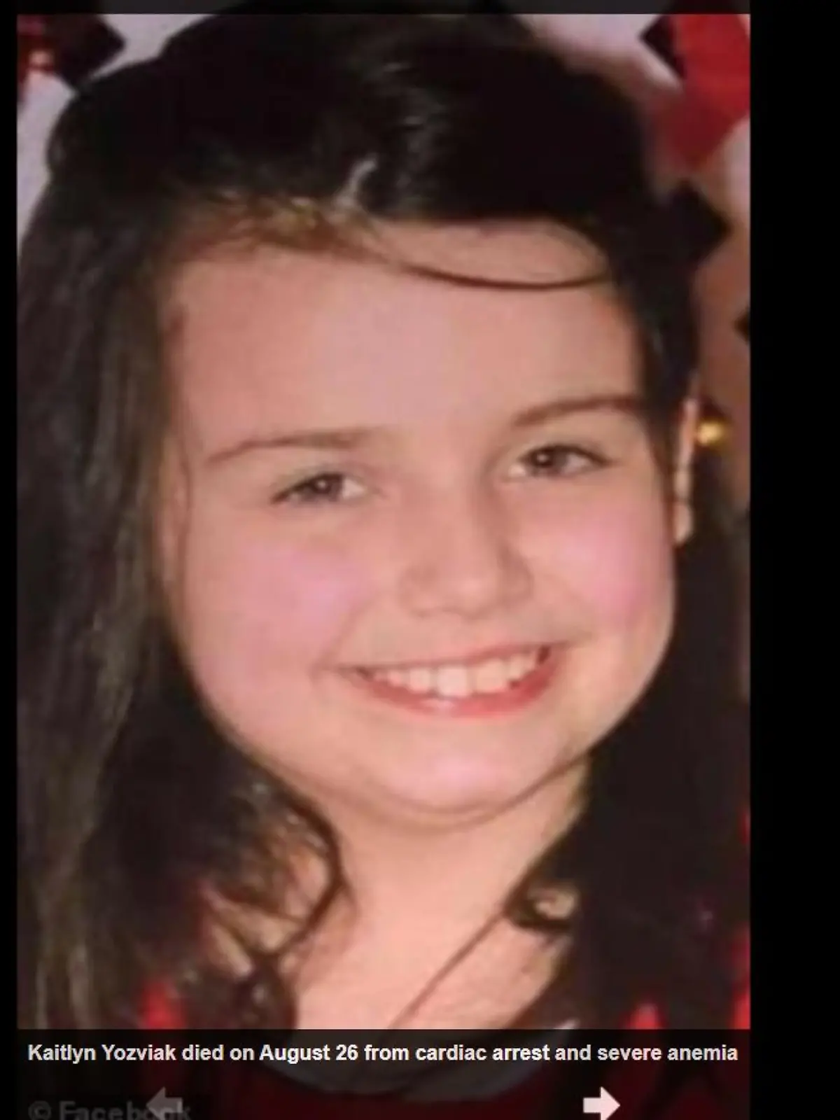Kaitlyn Yozviak starb am 26. August 2020