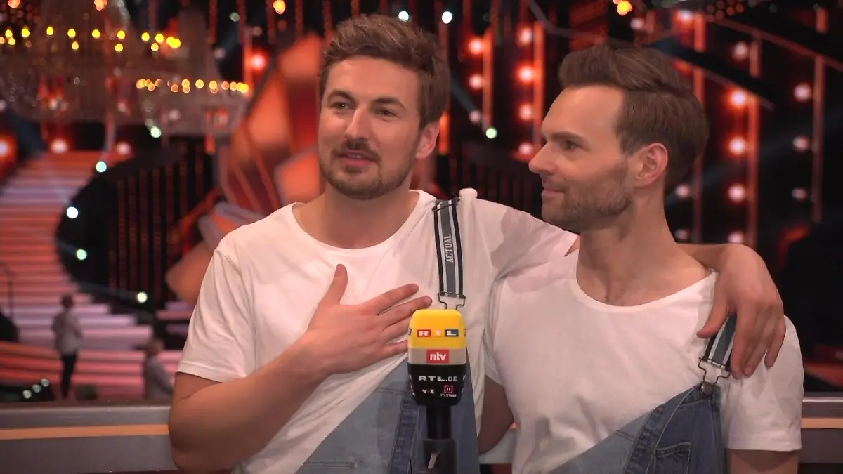 Nicolas Puschmann tanzte für seinen Vater Nicolas Puschmanns "Magic Moment"