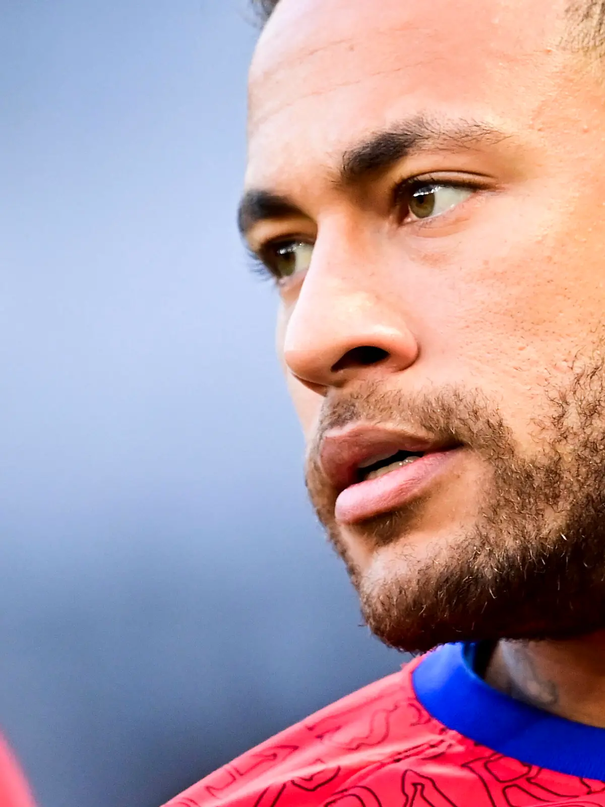 Echauffement des joueurs du PSG Neymar Jr PSG FOOTBALL : PSG vs Manchester City - 1/2 finale aller - UEFA ligue des champions - 28/04/2021 JBAutissier/Panoramic PUBLICATIONxNOTxINxFRAxITAxBEL 