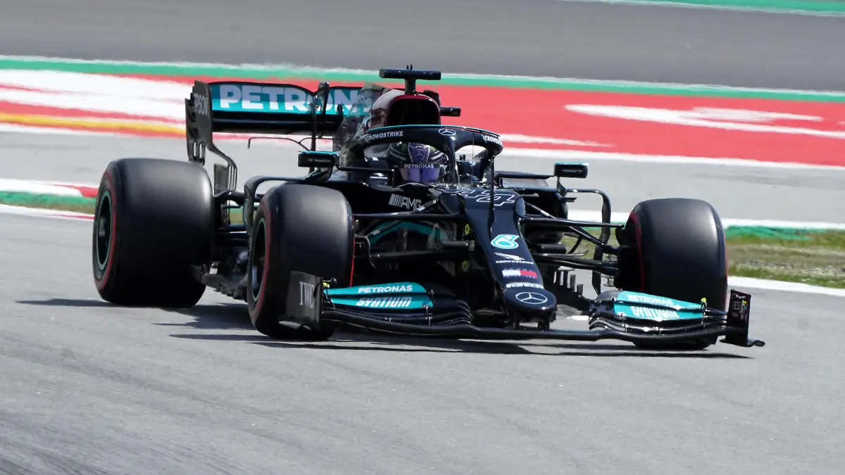 Formula 1 Aramco Gran Premio De Espana 2021 Formula 1 Aramco Gran Premio De Espana 2021. Lewis Hamilton of Mercedes AMG F1 Team Barcelona Circuiti de Barcelona-Catalunya Spain Copyright: xBarnix 