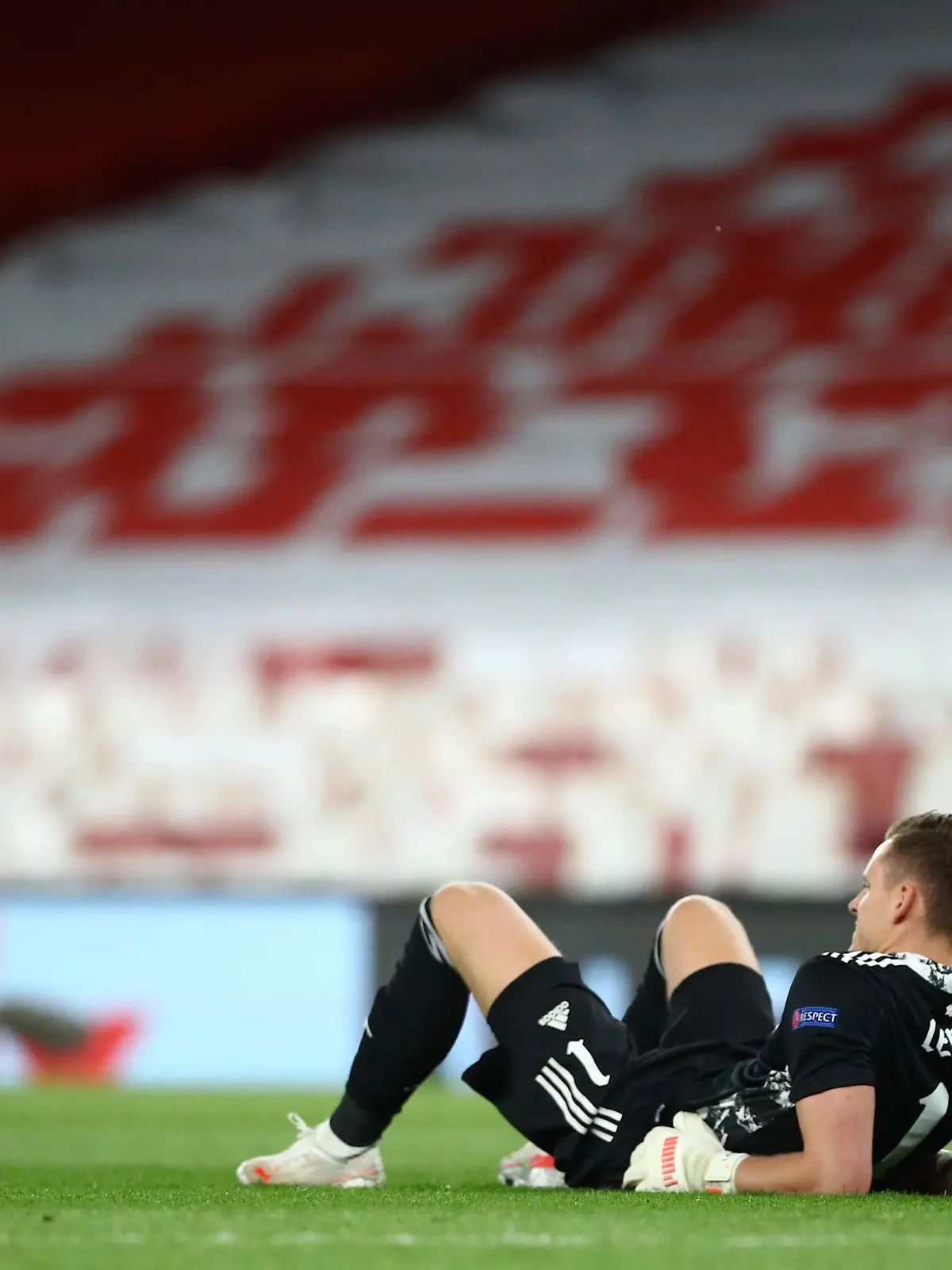 Soccer Football - Europa League - Semi Final Second Leg - Arsenal v Villarreal - Emirates Stadium, London, Britain - May 6, 2021 Arsenal's Bernd Leno looks dejected after the match REUTERS/Hannah Mckay
