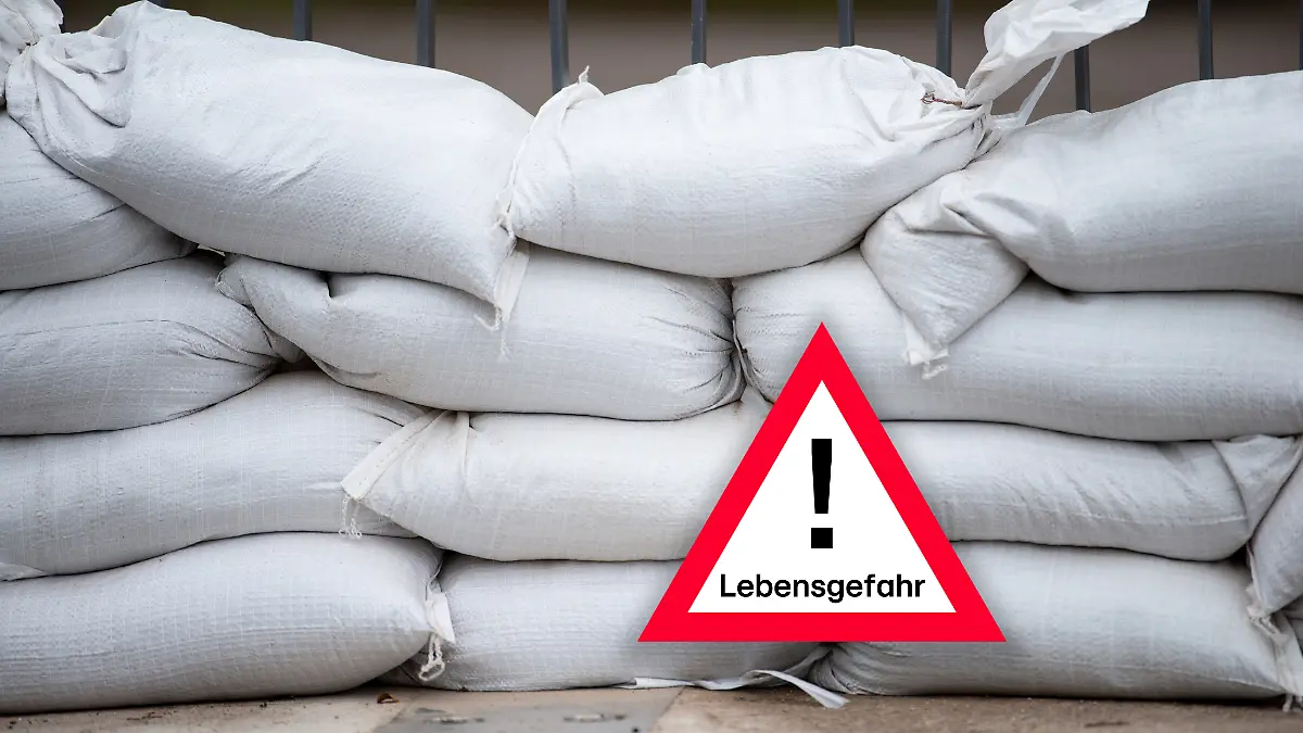 Lebensgefahr durch Fluten