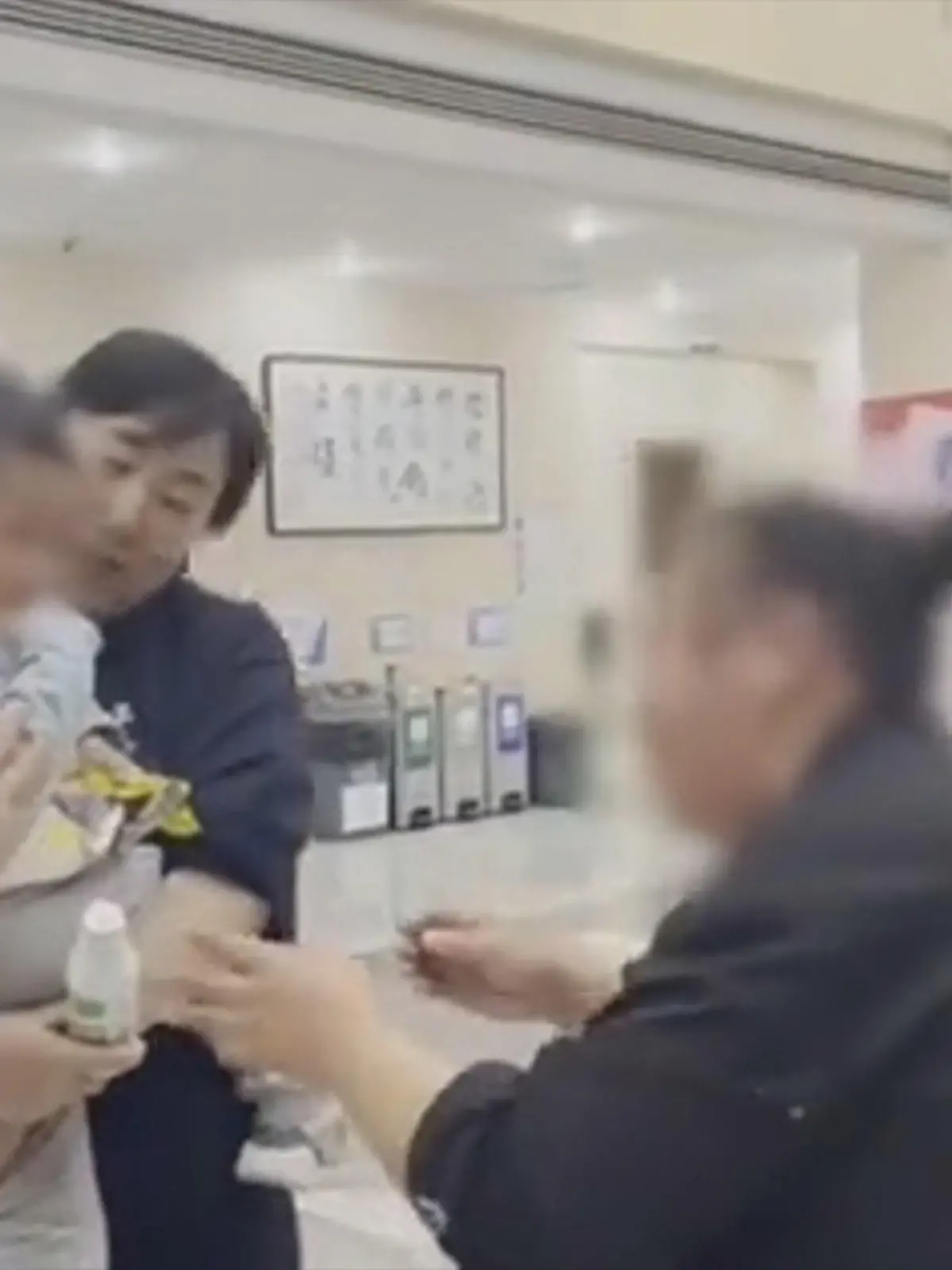 The boy returned to his family after his father allegedly sold him and used the money to travel with his new wife, in Zhejiang, China. (Wu Xing Public Security/AsiaWire)