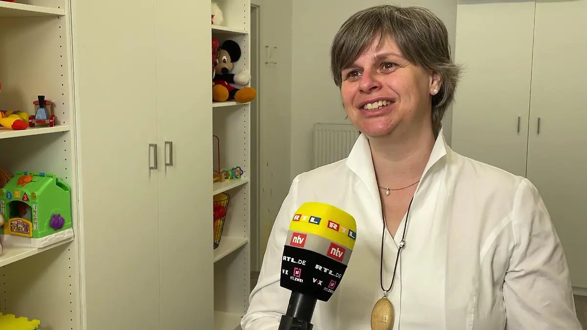 Yvonne Mantwill, Leiterin und Inhaberin einer Hebammenpraxis in Leipzig