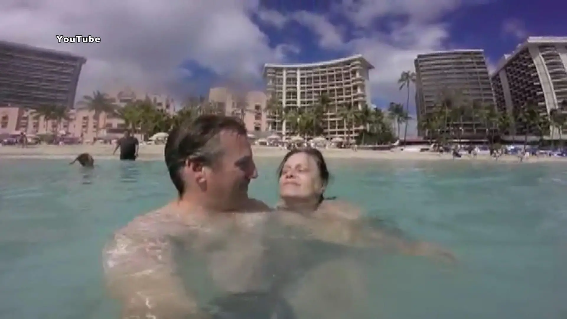Stephanie Bissland mit ihrem Mann Brian Smith