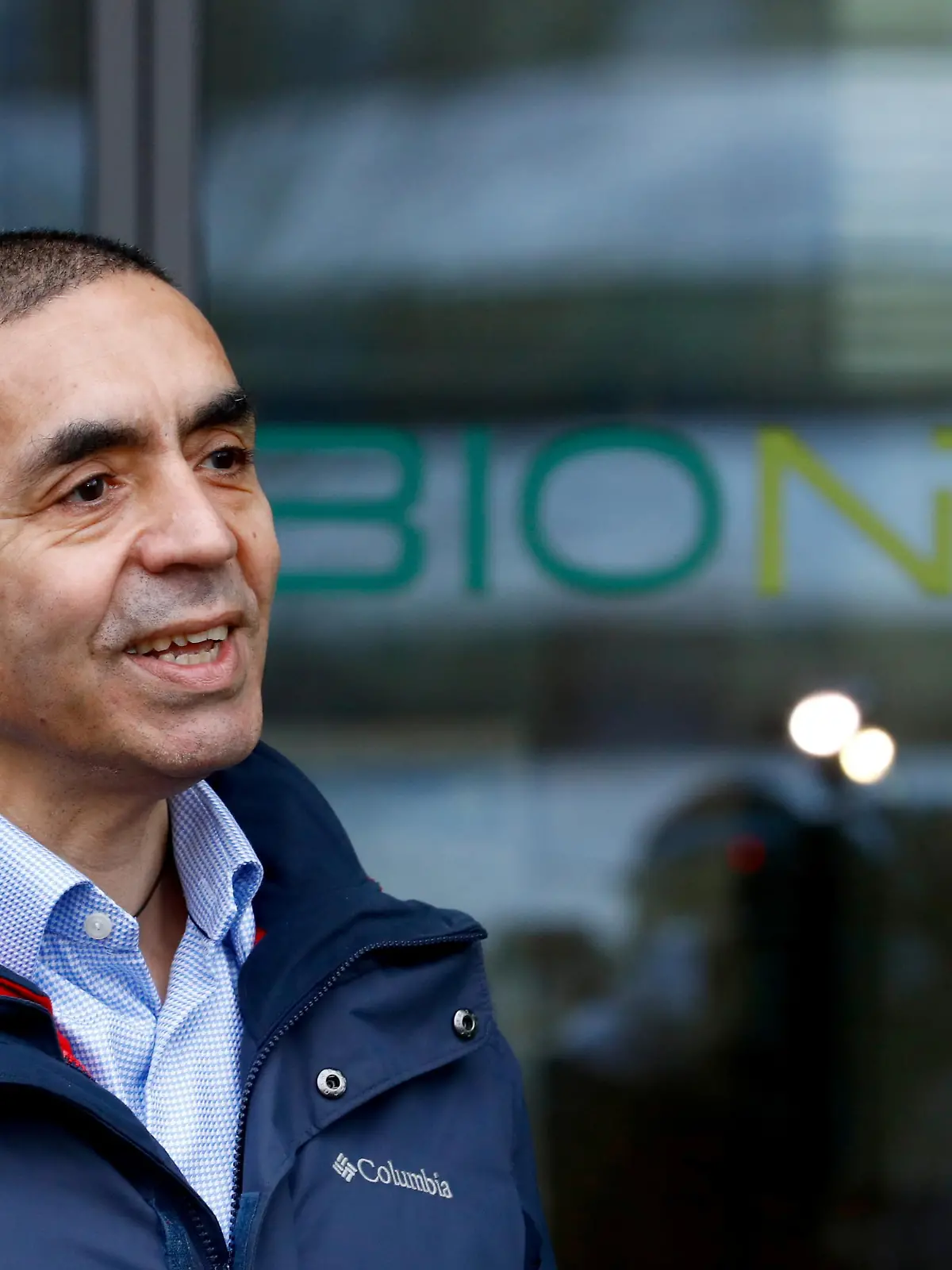 CEO and co-founder of BioNTech, Ugur Sahin, answers journalists' questions after the European Medicines Agency (EMA) approved its COVID-19 vaccine, at the company headquarters in Mainz, Germany December 22, 2020. REUTERS/Ralph Orlowski