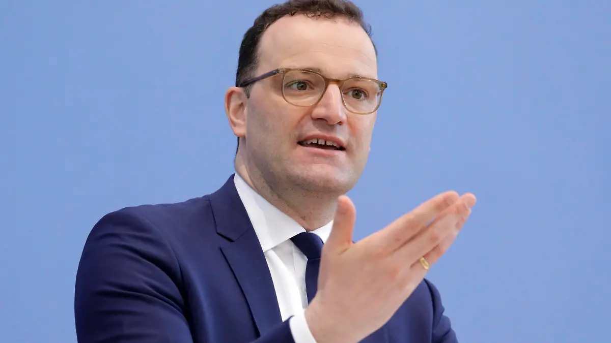 Jens Spahn, Bundesminister fuer Gesundheit, CDU, PK zu - Aktuelle Corona-Lage, DEU, Berlin, 23.04.2021 *** Jens Spahn, Federal Minister of Health, CDU, PK zu Aktuelle Corona Lage, DEU, Berlin, 23 04 2021