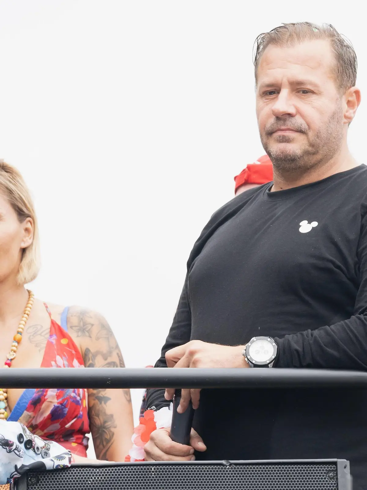 Schlagermove 2019 in Hamburg - Willi Herren mit Ehefrau Jasmin Herren;Schlagermove 2019 in Hamburg -, Hamburg Hamburg Deutschland St. Pauli *** Schlagermove 2019 in Hamburg Willi Herren with wife Jasmin Herren Schlagermove 2019 in Hamburg , Hamburg Hamburg Germany St Pauli  