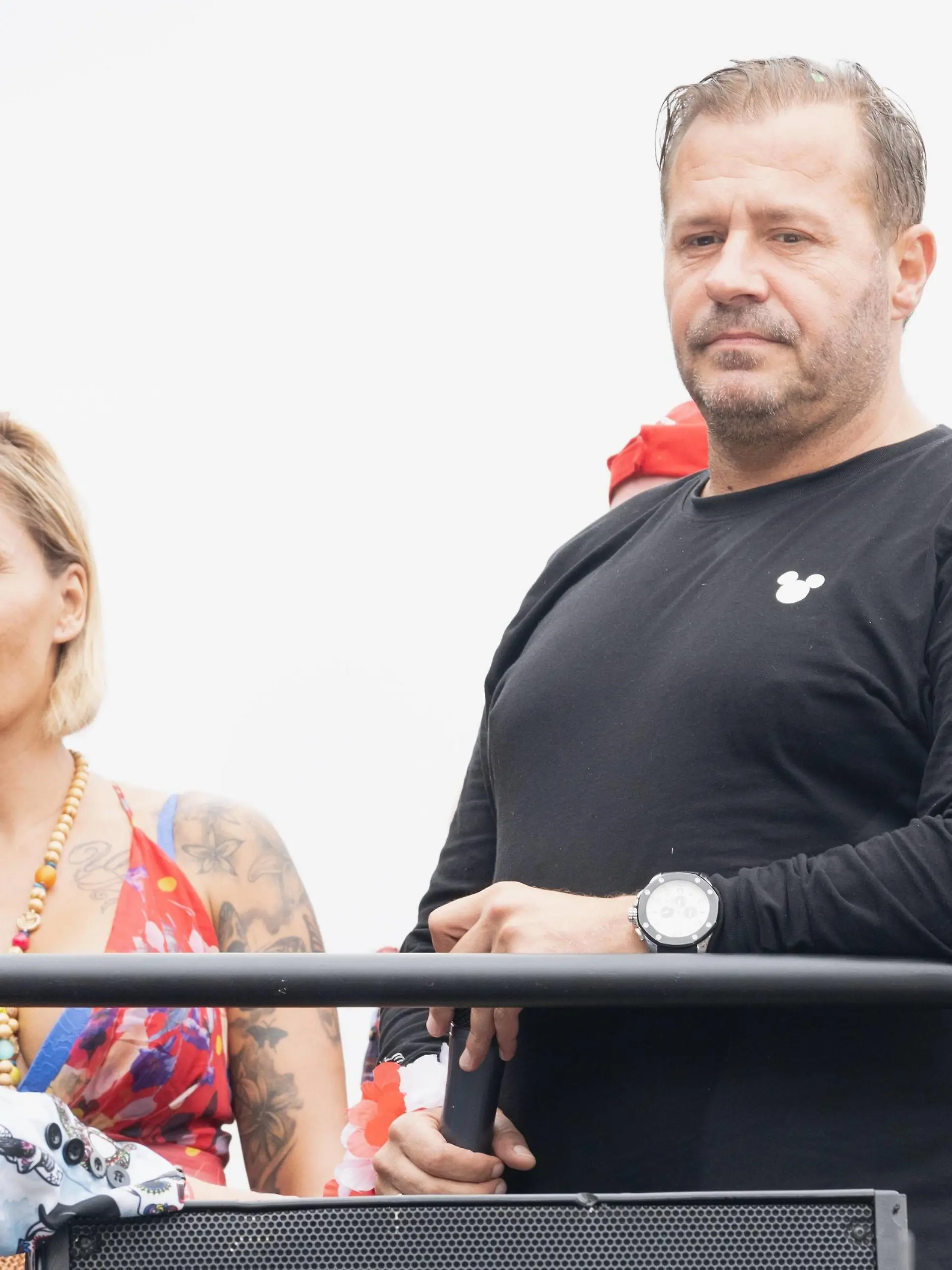 Schlagermove 2019 in Hamburg - Willi Herren mit Ehefrau Jasmin Herren;Schlagermove 2019 in Hamburg -, Hamburg Hamburg Deutschland St. Pauli *** Schlagermove 2019 in Hamburg Willi Herren with wife Jasmin Herren Schlagermove 2019 in Hamburg , Hamburg Hamburg Germany St Pauli  