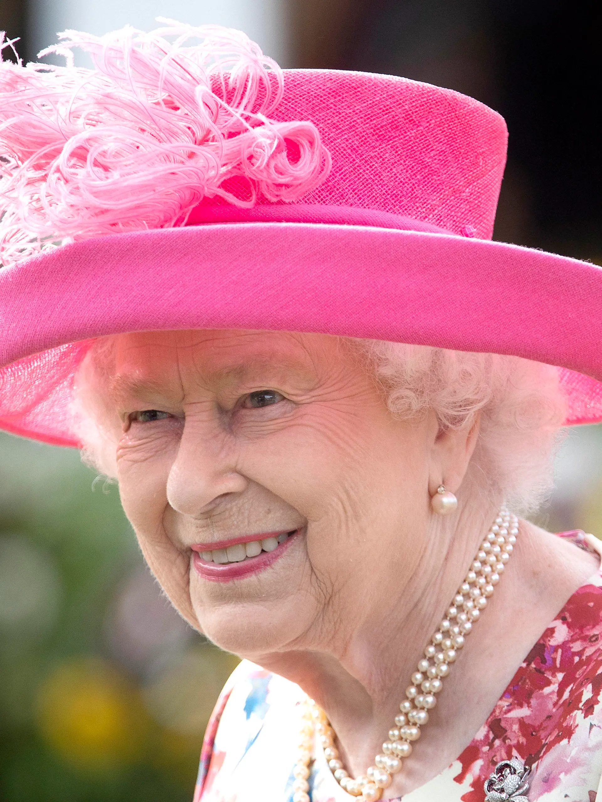 04.07.2018, Großbritannien, Schottland, Edinburgh: Königin Elizabeth II. von Großbritannien auf der Königlichen Gartenparty im Palace of Holyroodhouse. Foto: Jane Barlow/PA Wire/dpa +++ dpa-Bildfunk +++