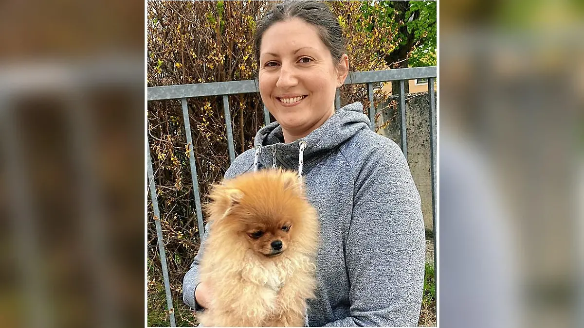 Pauli und sein neues Frauchen aus dem österreichischen Baden.