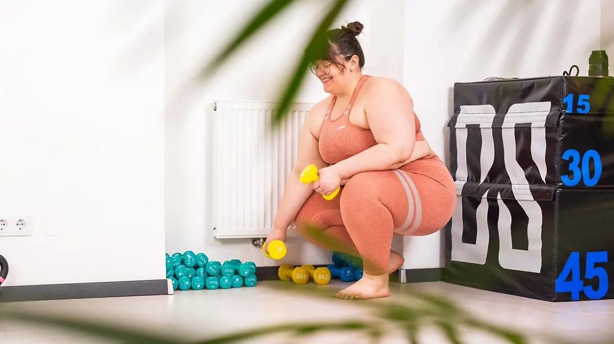 Plus-Size-Trainerin Elisabeth Axmann-Marcinkowski, "Elly Magpie"