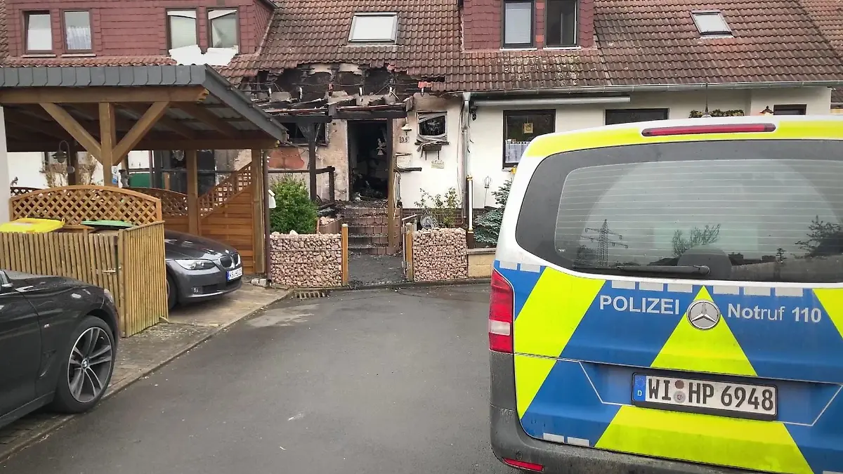 Brandstiftung in Fuldabrück.