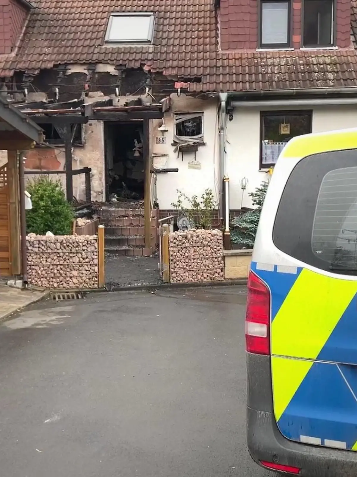 Brandstiftung in Fuldabrück.