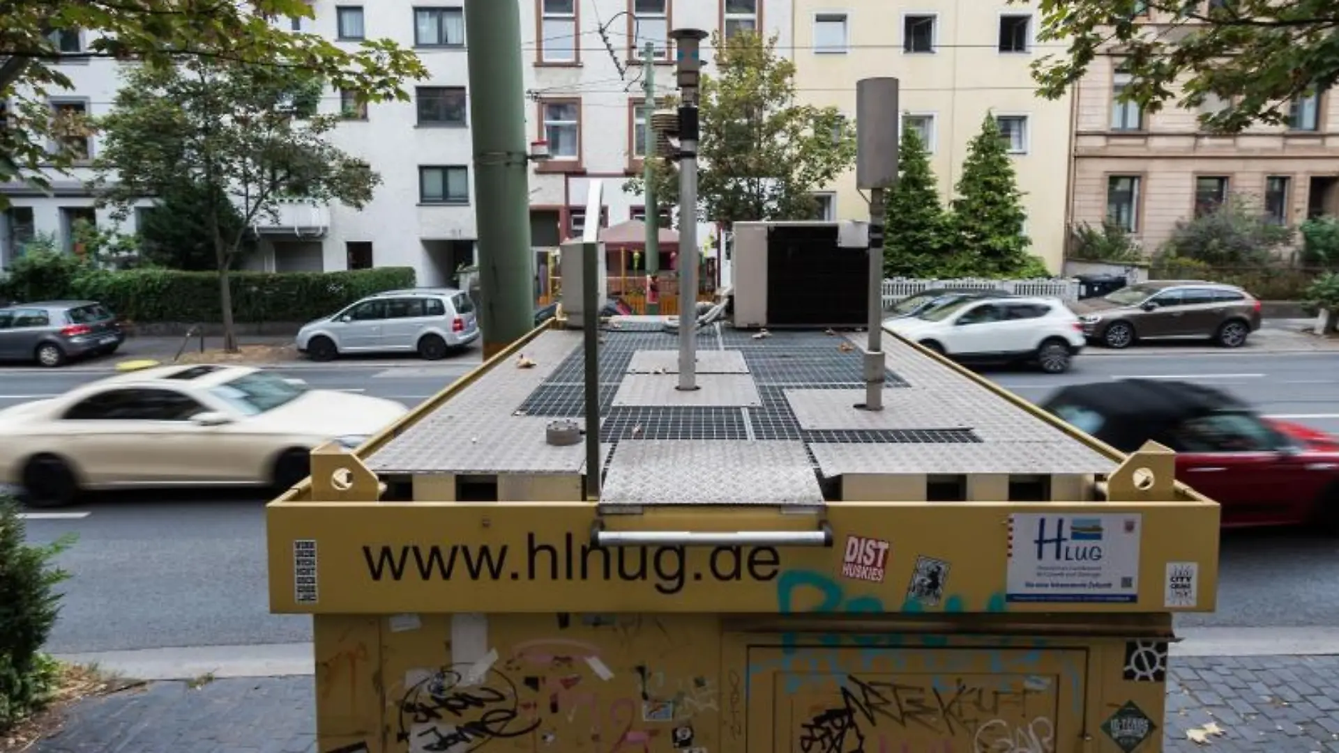Luftmessstation in Frankfurt/Main