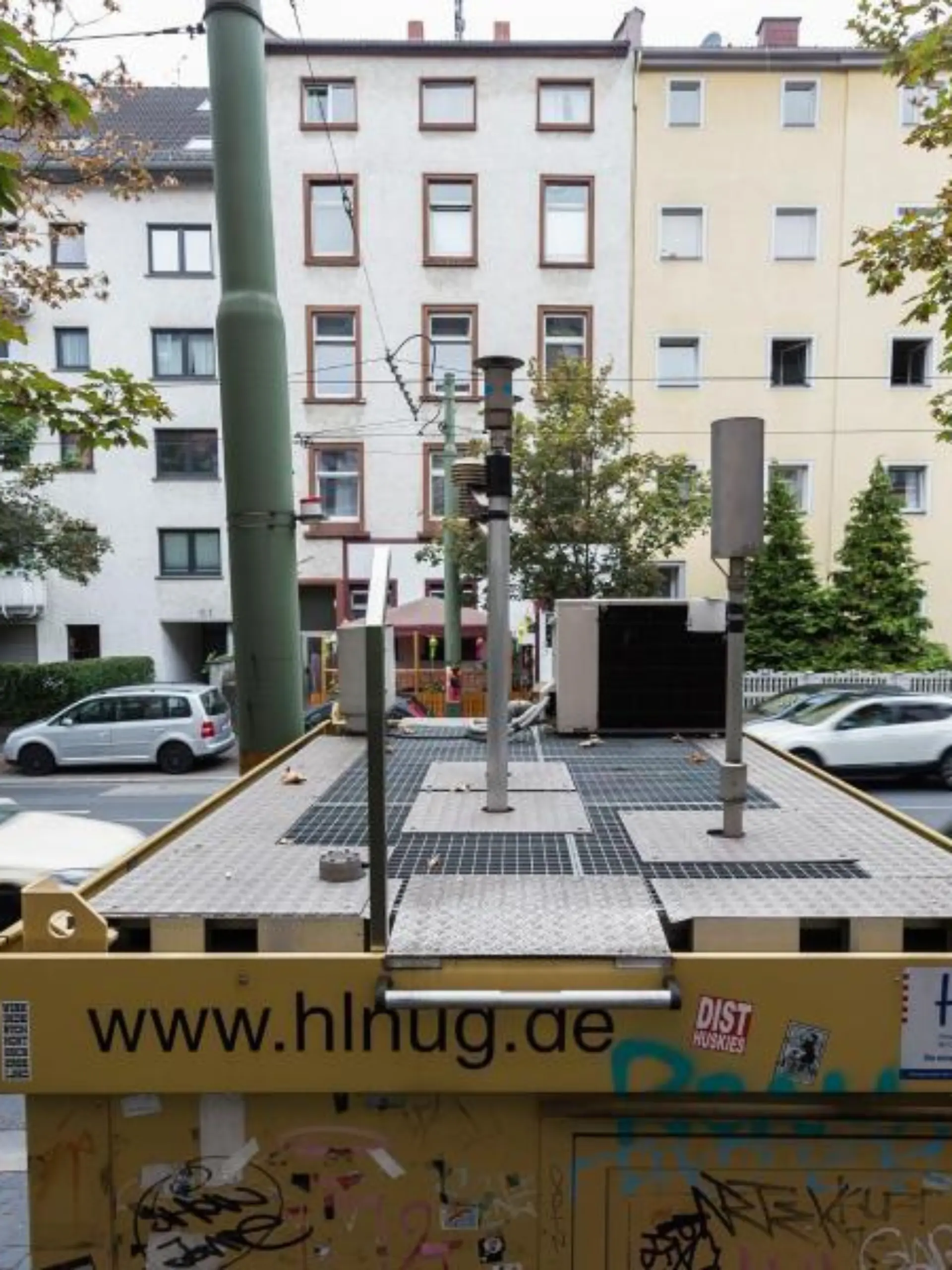 Luftmessstation in  Frankfurt/Main
