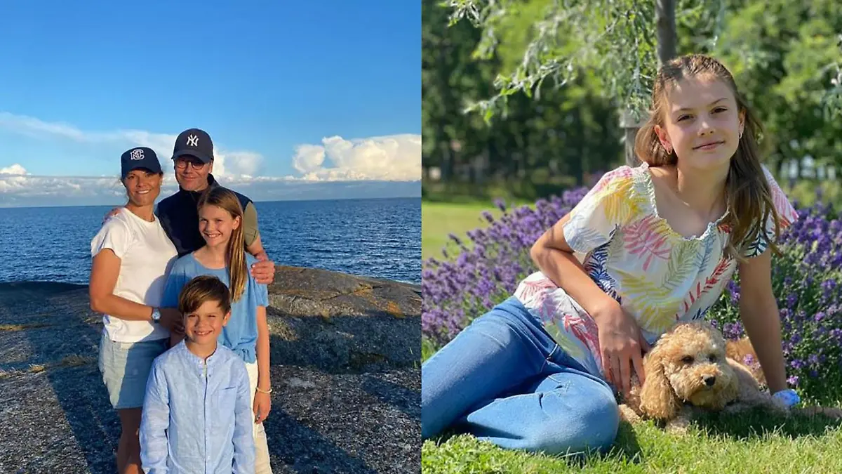 Urlaubsbilder von Kronprinzessin Victoria und ihrer Familie