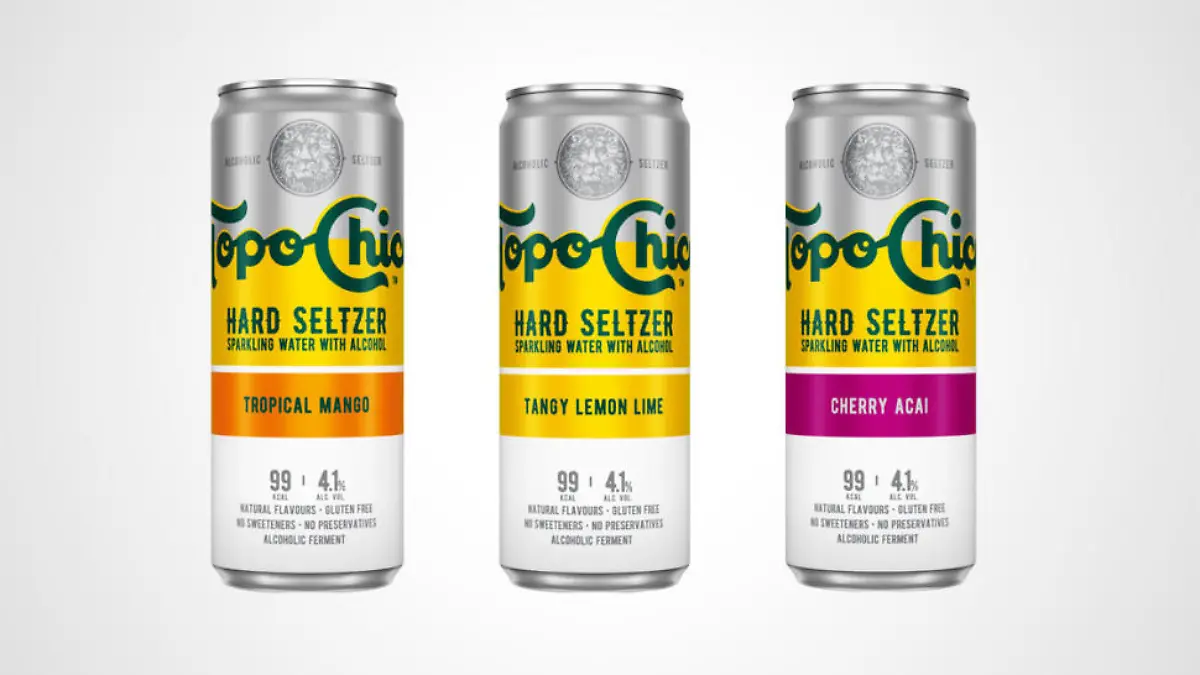 Neues alkoholisches Mixgetränk von Coca-Cola: Topo Chico Hard Seltzer