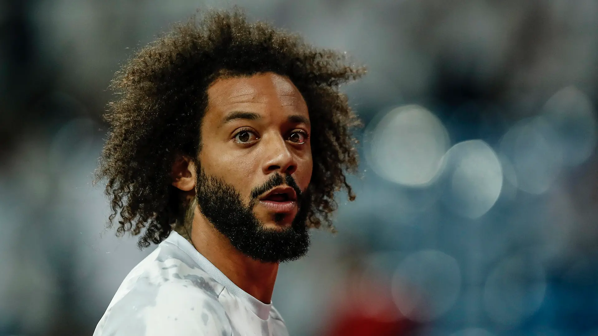30th October 2019 Estadio Santiago Bernabeu, Madrid, Spain La Liga Football, Real Madrid versus Leganes Marcelo Viera Real Madrid Pre-match warm-up - Editorial Use PUBLICATIONxINxGERxSUIxAUTxHUNxSWExNORxDENxFINxONLY ActionPlus12182060 LeonardoxPrieto