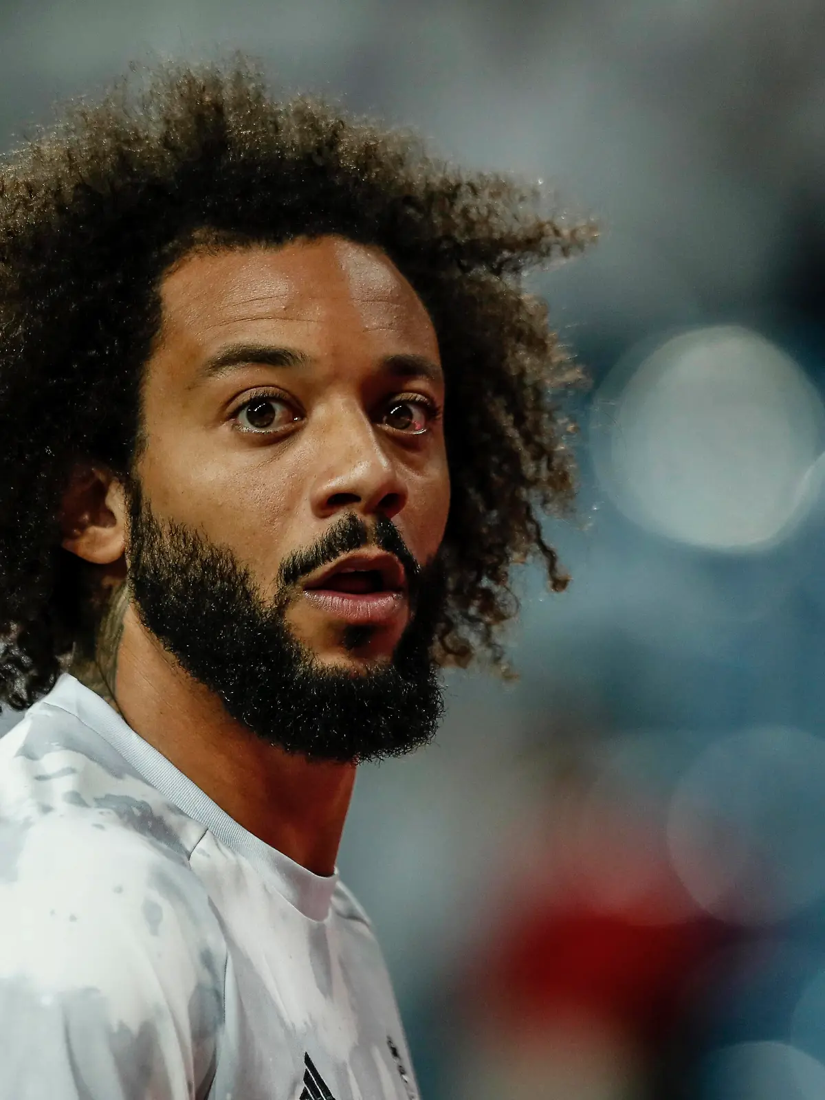  30th October 2019 Estadio Santiago Bernabeu, Madrid, Spain La Liga Football, Real Madrid versus Leganes Marcelo Viera Real Madrid Pre-match warm-up - Editorial Use PUBLICATIONxINxGERxSUIxAUTxHUNxSWExNORxDENxFINxONLY ActionPlus12182060 LeonardoxPrieto