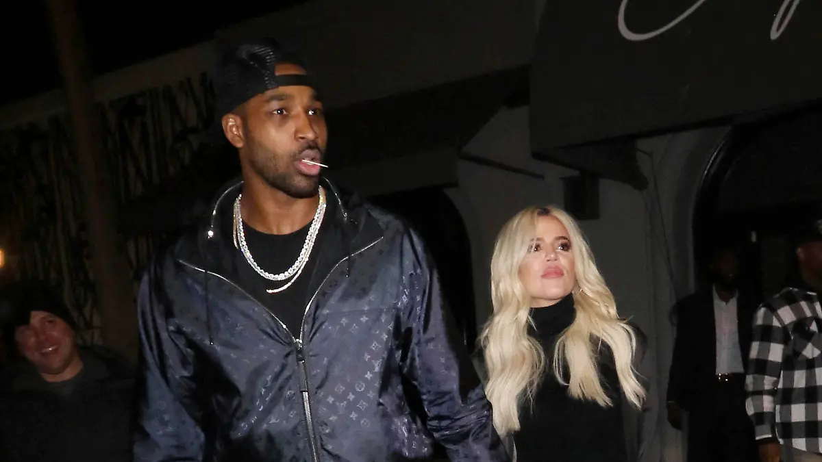 Tristan Thompson und Khloé Kardashian bei Kim Kardashians Geburtstagsfeier