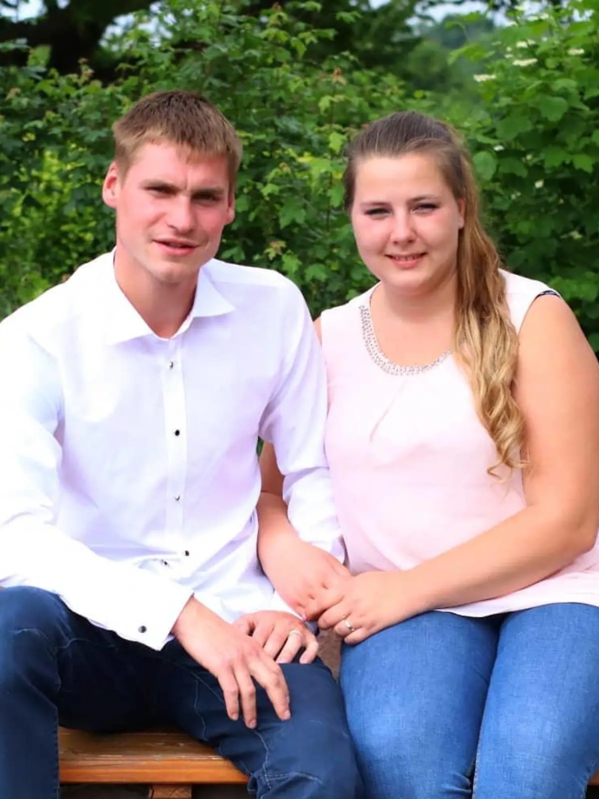 Sarafina Wollny, Verlobter Peter