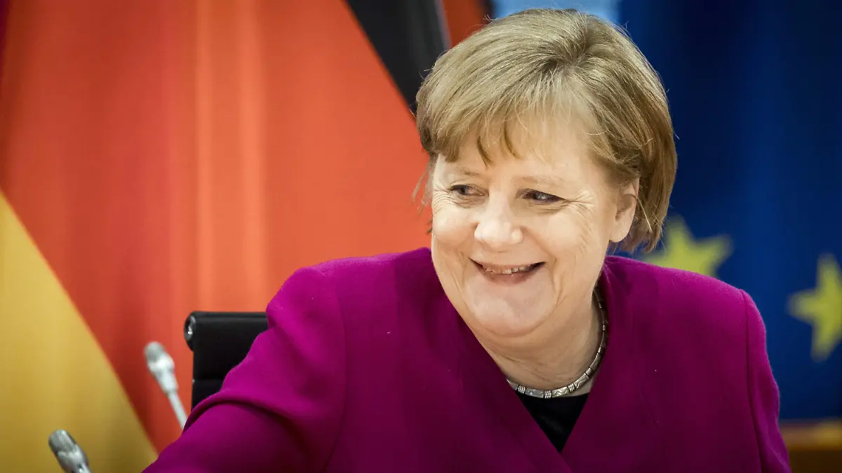  Bundeskanzlerin Angela Merkel, CDU, aufgenommen vor der 6. Plenarsitzung der deutsch-chinesischen Regierungskonsultationen in Berlin, 28.04.2021. Berlin Deutschland *** German Chancellor Angela Merkel, CDU, photographed before the 6 plenary session of the German-Chinese government consultations in Berlin, 28 04 2021 Berlin Germany Copyright: xJaninexSchmitz/photothek.dex
