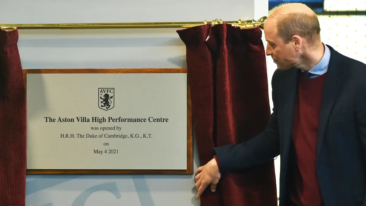 Prince William, Aston Villa