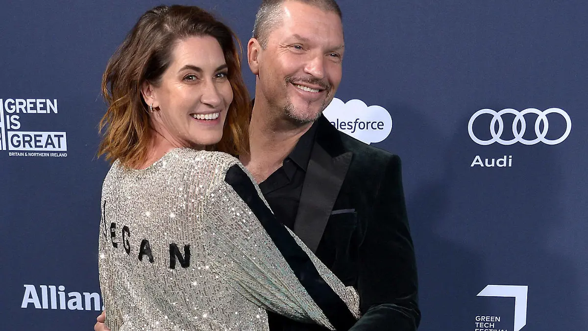 Hardy Krüger jr. und seine Ehefrau Alice bei der Green Tech Awards Verleihung im Rahmen vom Green Tech Festival am 18.09.2020 in Berlin Green Tech Awards Verleihung 2020 in Berlin *** Hardy Krüger jr and his wife Alice at the Green Tech Awards ceremony during the Green Tech Festival on 18 09 2020 in Berlin Green Tech Awards ceremony 2020 in Berlin PUBLICATIONxINxGERxSUIxAUTxONLY