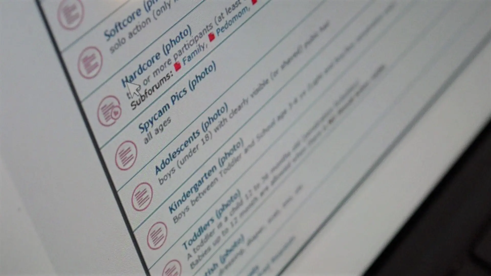 Screenshot Homepage "Boystown"