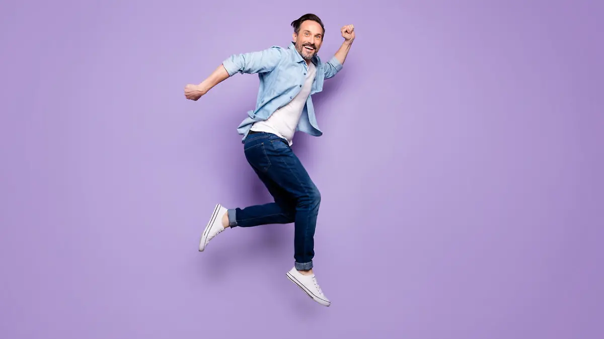 Mann mit Trend-Hose