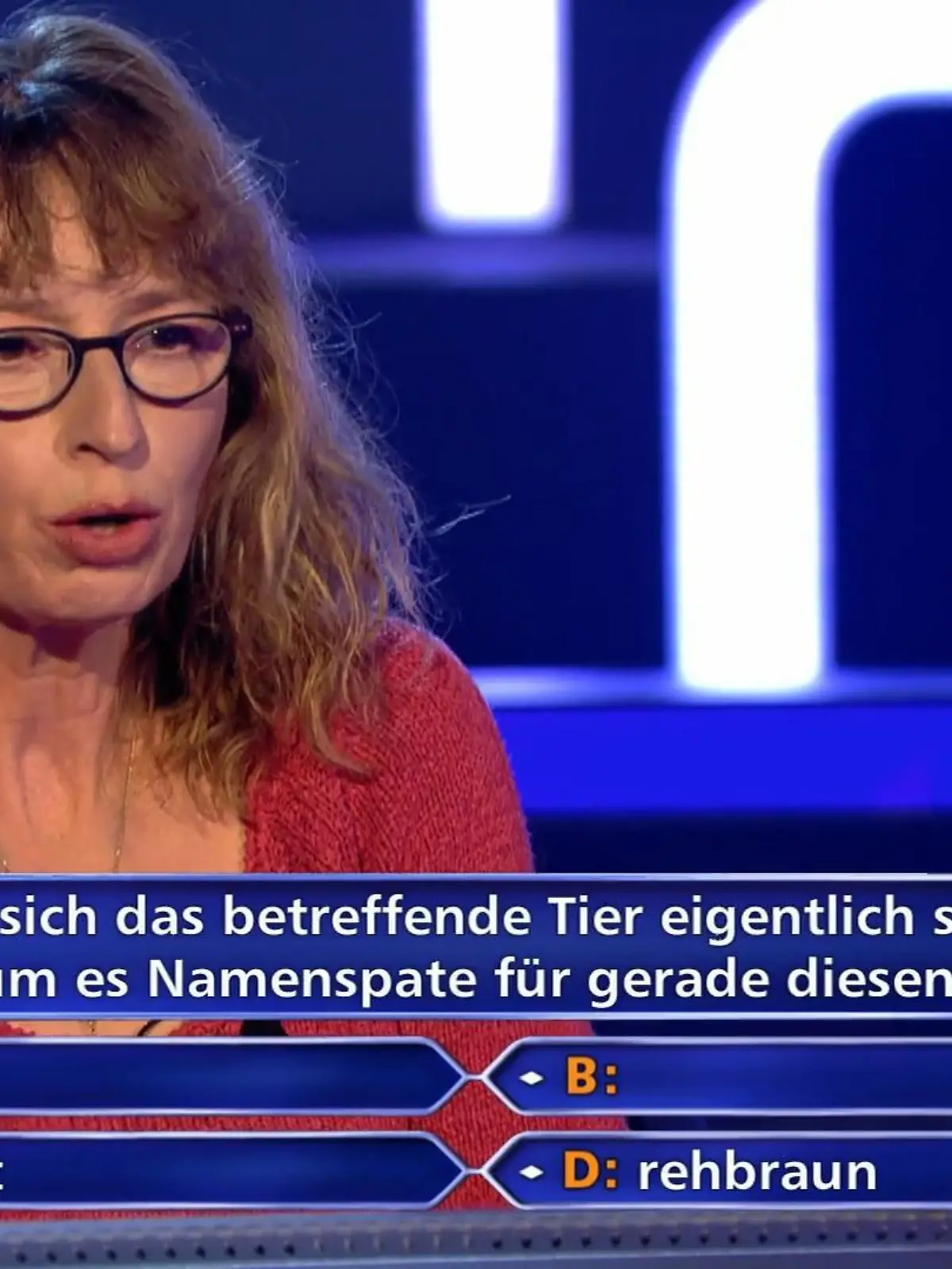 "Wer wird Millionär?2-Kandidatin Martina Albers