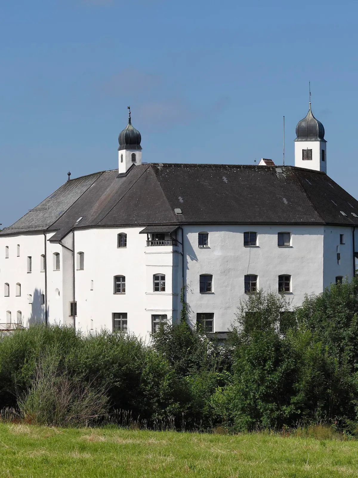 Schloss Amerang, Chiemgau, Oberbayern, Bayern, Deutschland, Europa