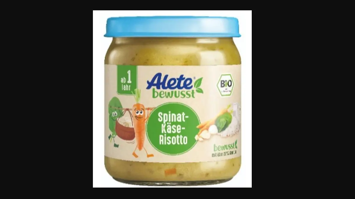 Alete bewusst „Spinat Käse Risotto“