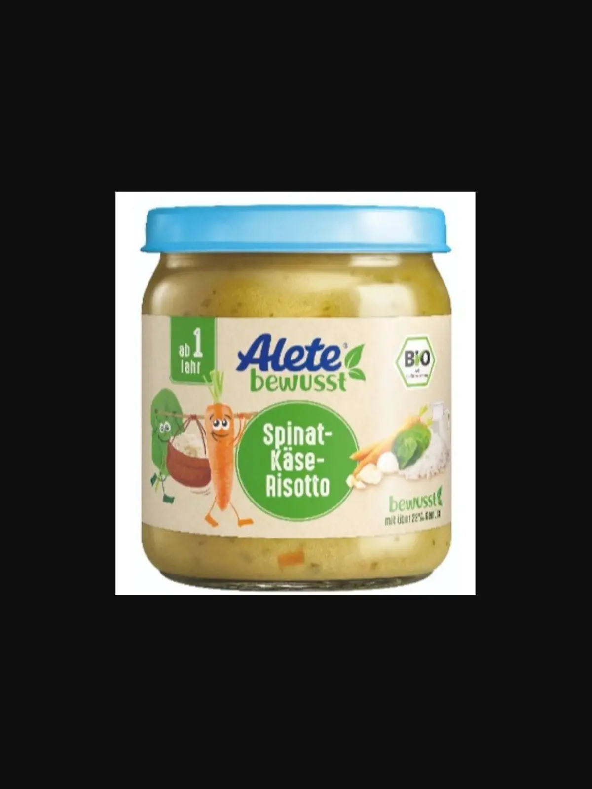 Alete bewusst „Spinat Käse Risotto“