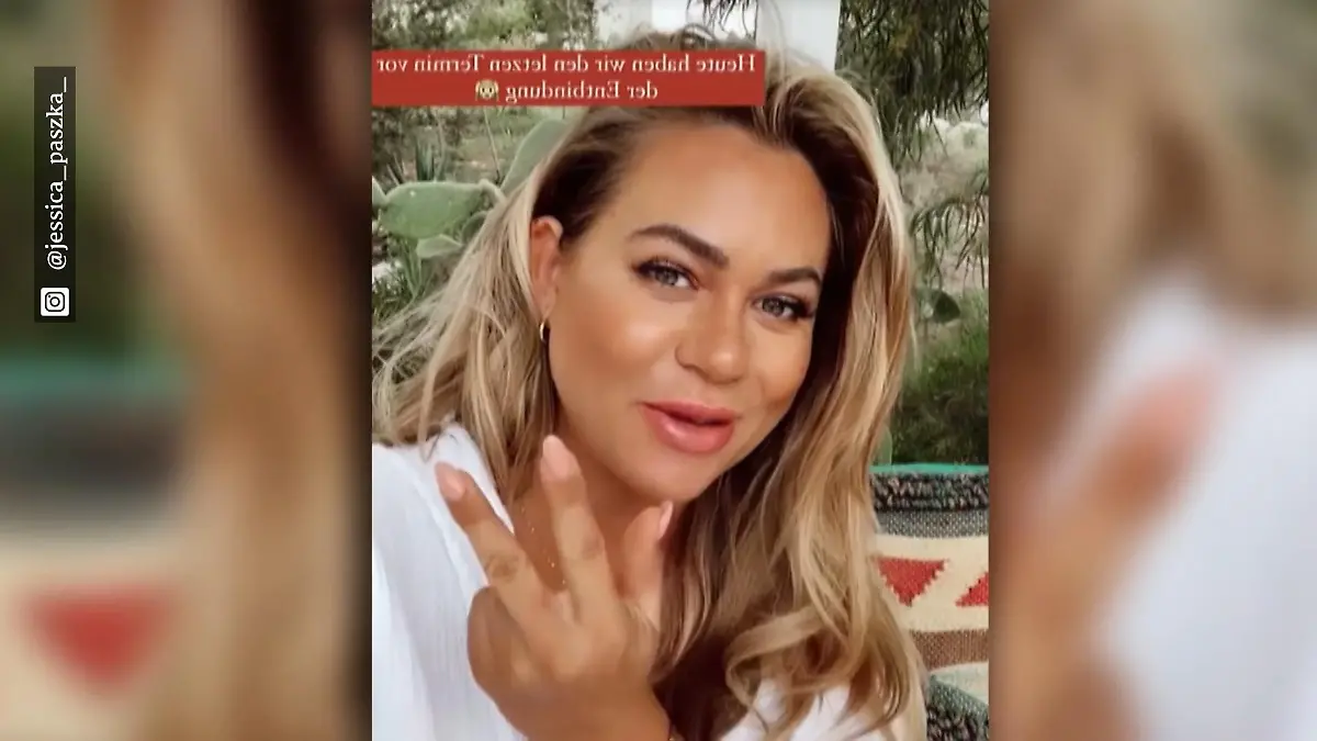 Jessica Paszka: Letzter Kontrolltermin vor der Geburt Schwangere Jessica Paszka ist bereit