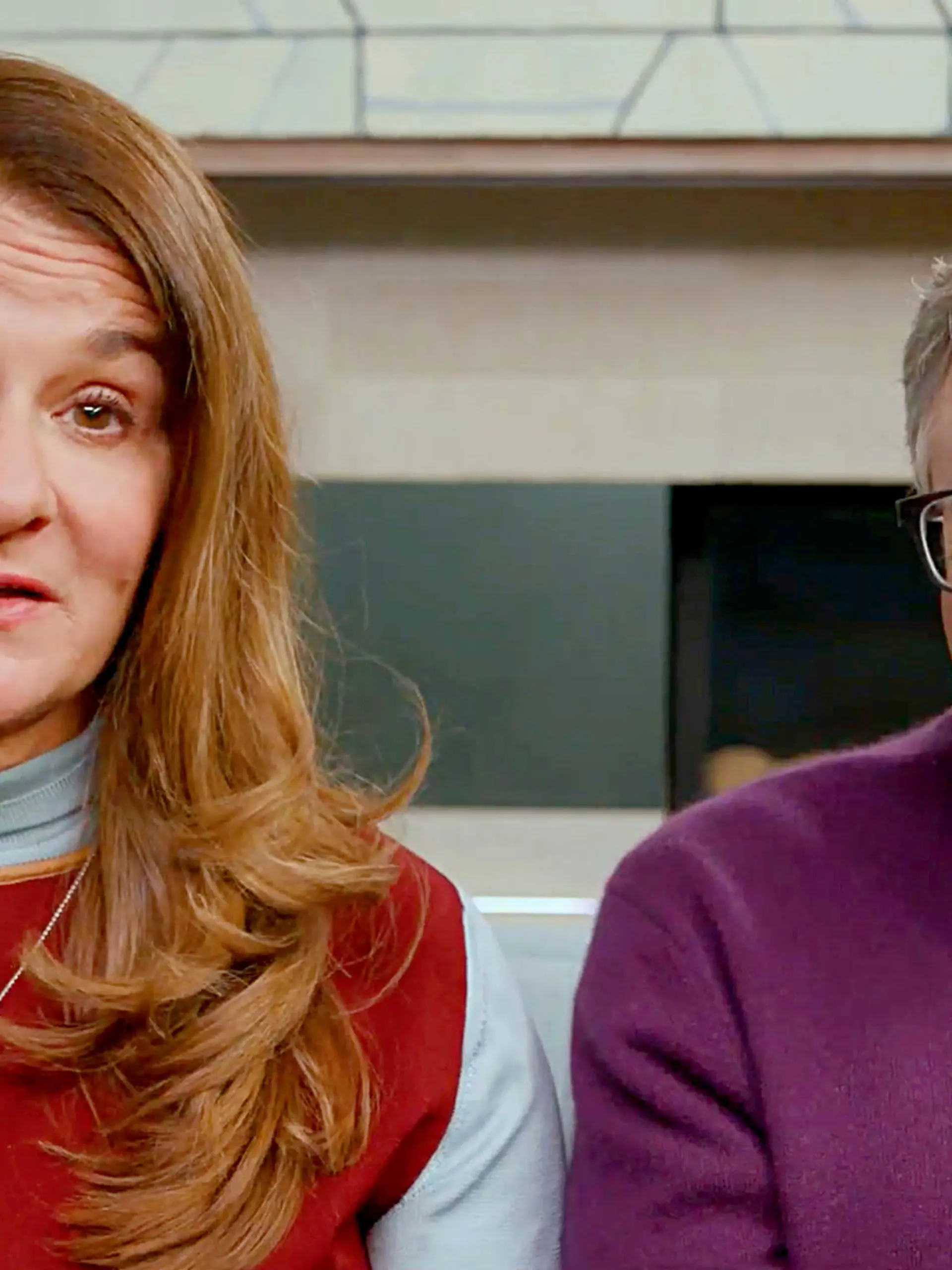 Melinda Gates and Bill Gates speak during the ''One World: Together at Home'' event, a special broadcast of music, comedy and personal stories celebrating those around the world on the frontlines of the coronavirus disease (COVID-19) pandemic led by the World Health Organization (WHO) and the nonprofit group Global Citizen in this screenshot taken from a video on April 18, 2020. Global Citizen/Handout via REUTERS  NO RESALES. NO ARCHIVES. THIS IMAGE HAS BEEN SUPPLIED BY A THIRD PARTY.