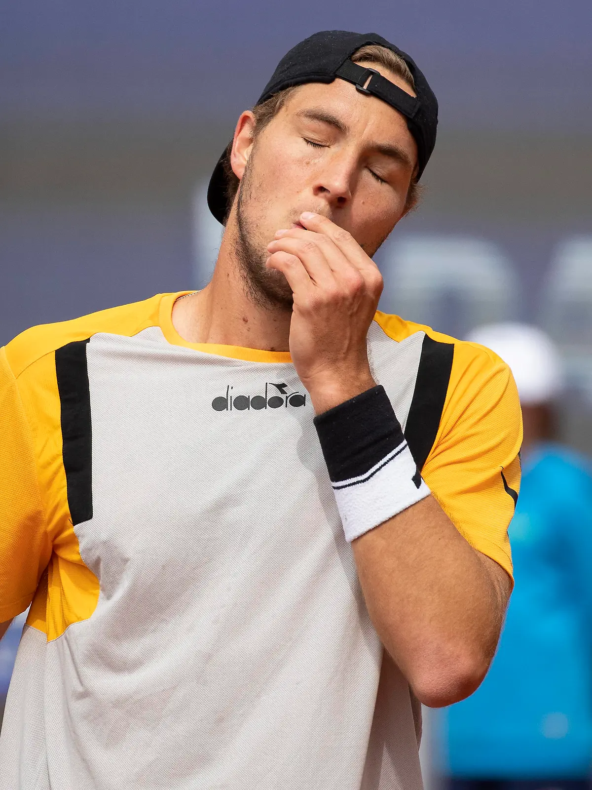 Jan-Lennard Struff GER reagiert enttaeuscht, Enttaeuschung,Emotion *** Jan Lennard Struff GER reacts disappointed, disappointment, emotion Copyright: xJuergenxHasenkopfx 