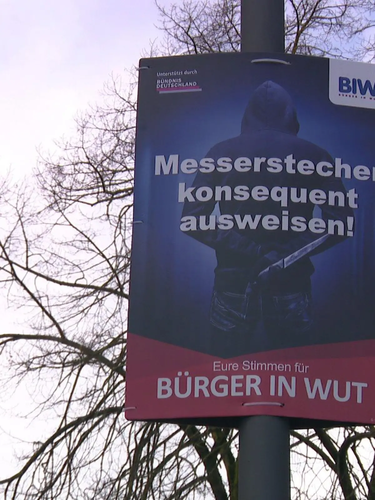 Wahlplakat