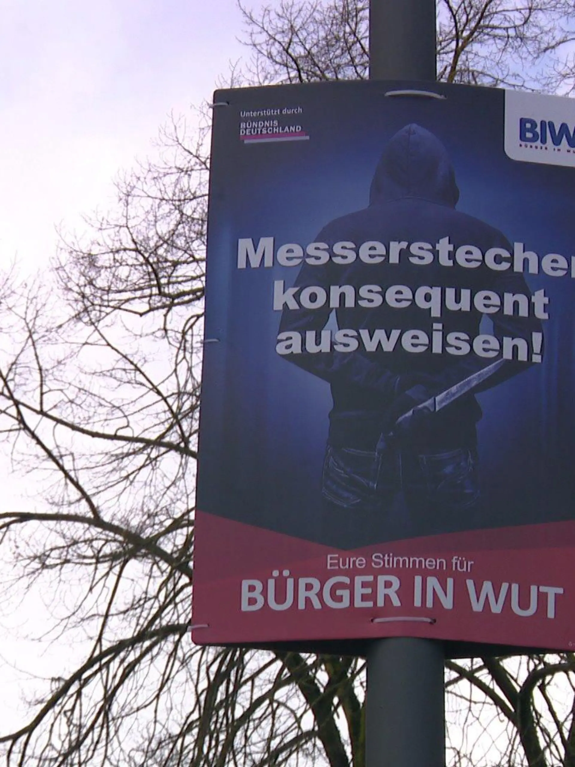 Wahlplakat