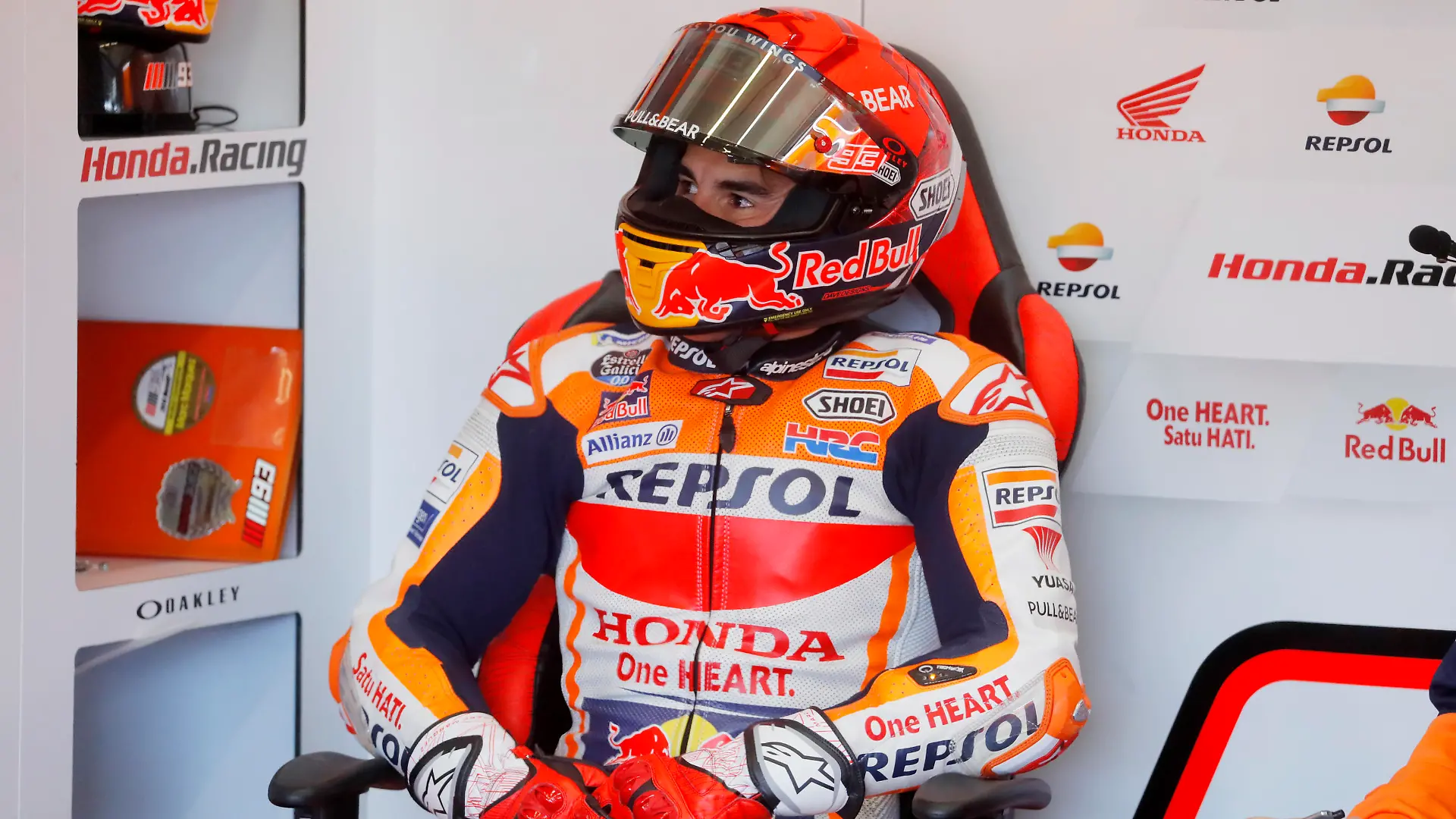 MotoGP - Spanish Grand Prix - Circuito de Jerez, Jerez, Spain - May 1, 2021 Repsol Honda's Marc Marquez during practice REUTERS/Jon Nazca