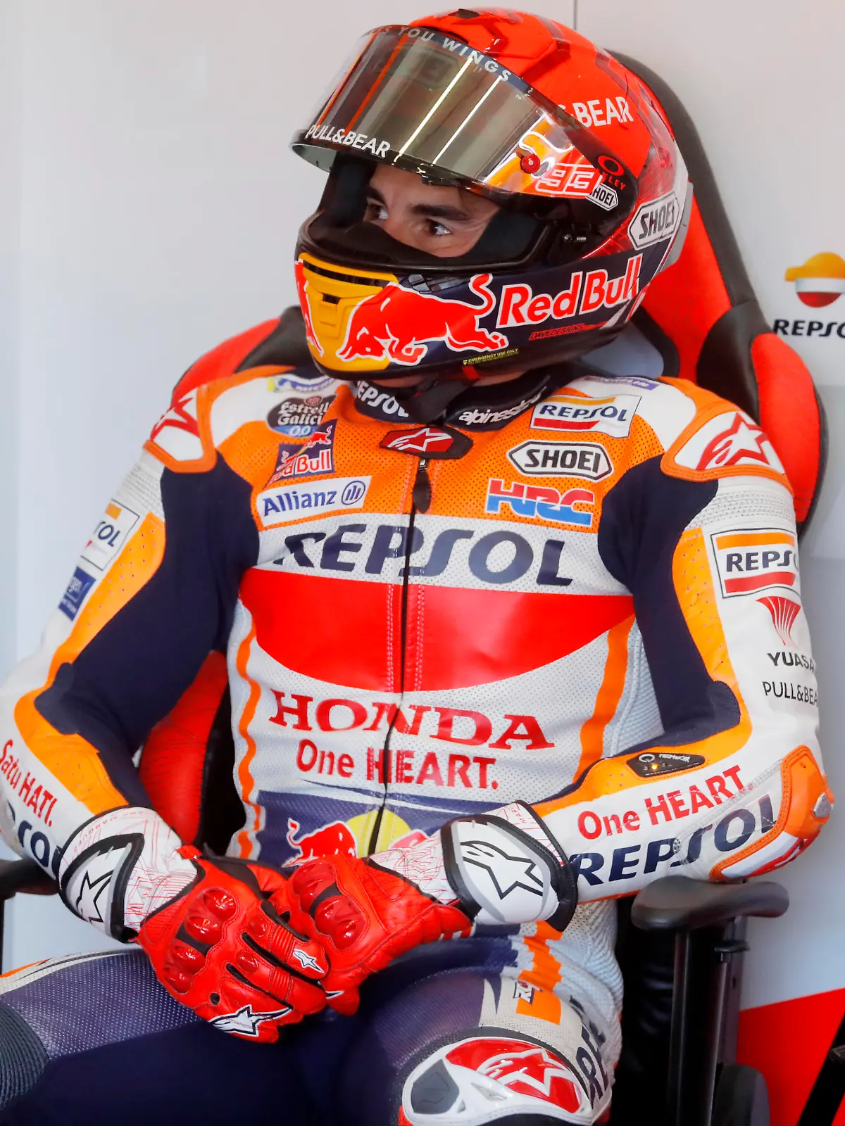 MotoGP - Spanish Grand Prix - Circuito de Jerez, Jerez, Spain - May 1, 2021 Repsol Honda's Marc Marquez during practice REUTERS/Jon Nazca