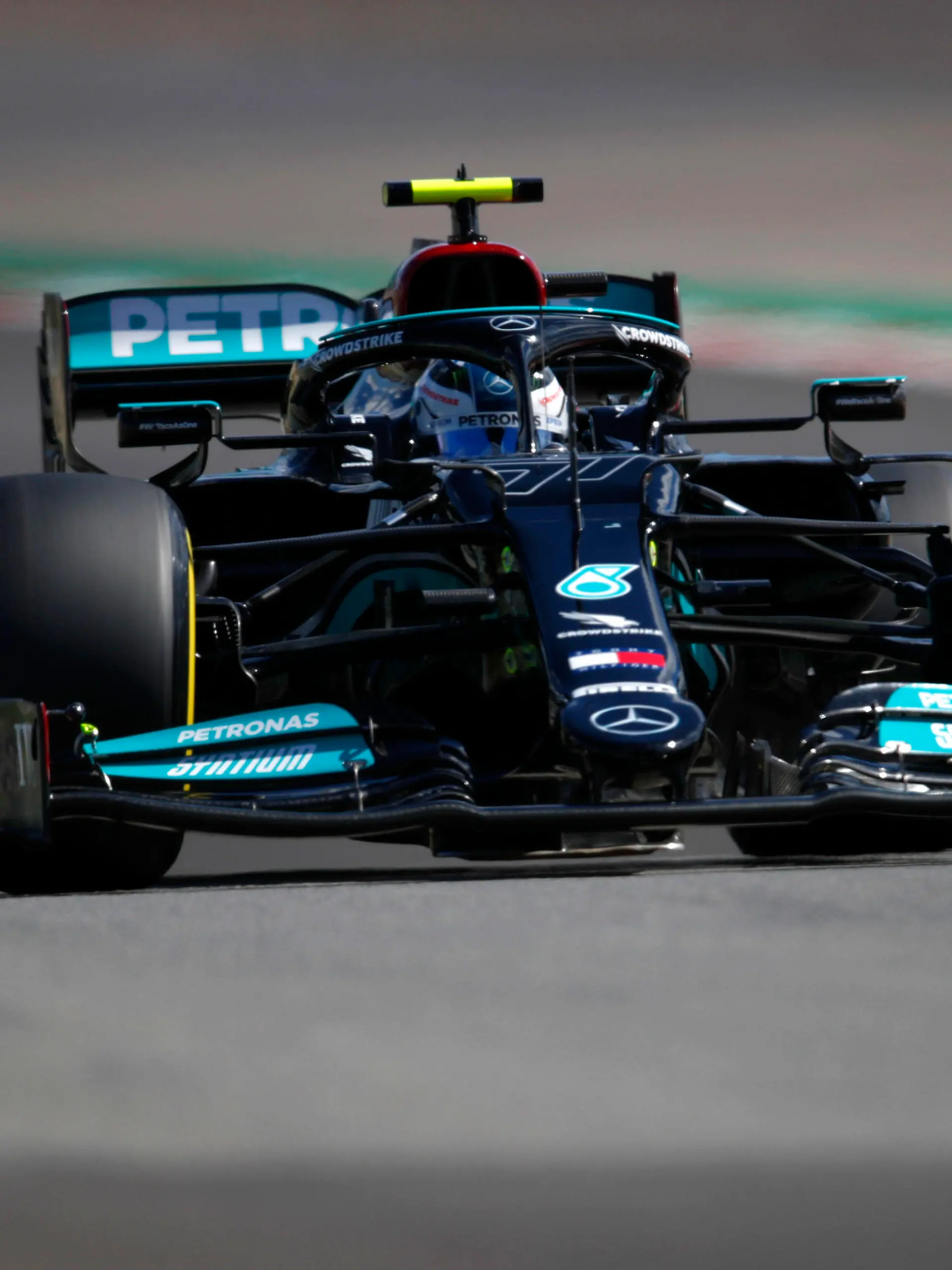 Formula 1 2021: Portuguese GP ALGARVE INTERNATIONAL CIRCUIT, PORTUGAL - MAY 01: Valtteri Bottas, Mercedes W12 during the Portuguese GP at Algarve International Circuit on Saturday May 01, 2021 in Portimao, Portugal. Photo by Zak Mauger / LAT Images Images PUBLICATIONxINxGERxSUIxAUTxHUNxONLY GP2103_150144_56I4256 