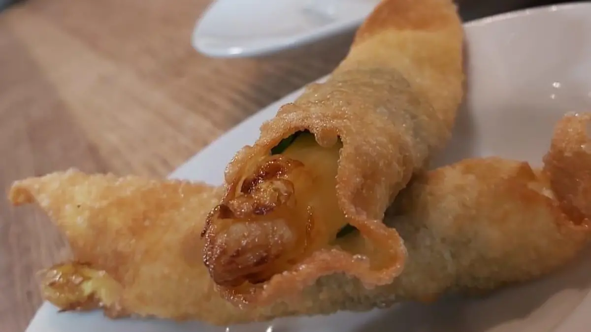 Spargel-Wantan