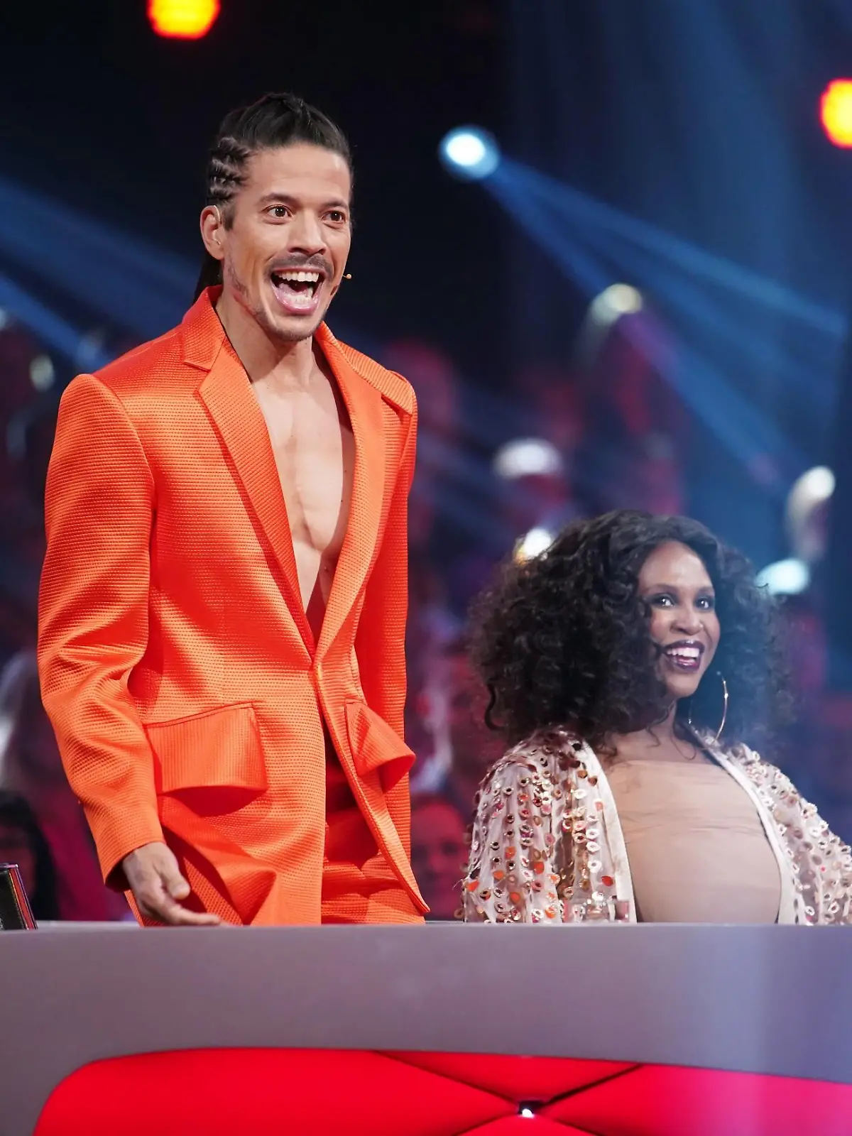 Die Jurymitglieder Jorge Gonzalez und Motsi Mabuse. 